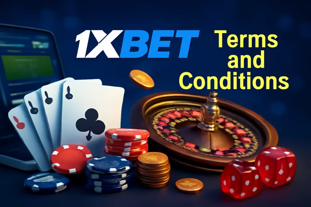 Conditions d'utilisation sur 1xBet Cameroun