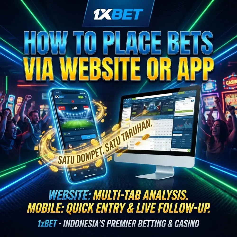 How to Place Bets via Website or App