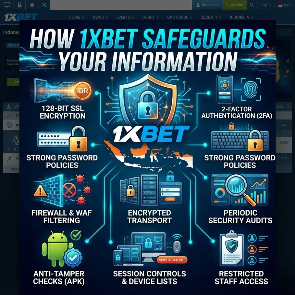 How 1xBet Safeguards Your Information