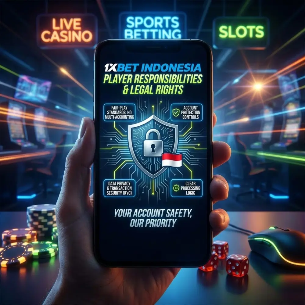 1xBet Indonesia Player Responsibilities and Legal Rights