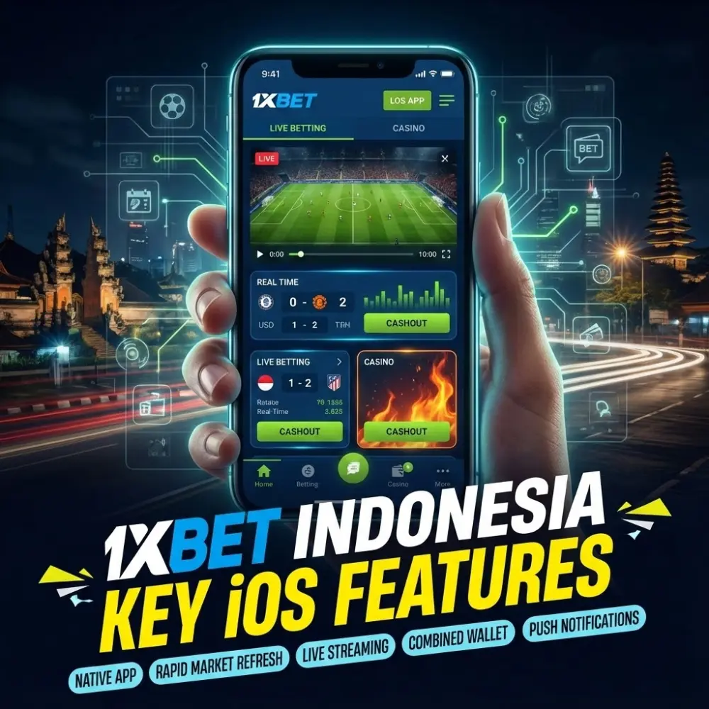 Key Features of the 1xBet App for iOS Users in Indonesia